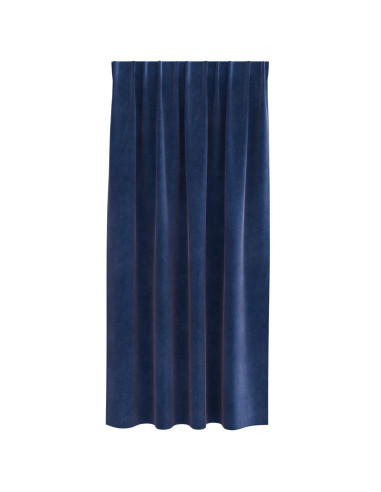 Tende oscuranti 2 pcs Blu Scuro 140 x 175 cm Velluto