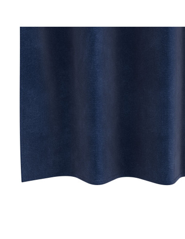 Tende oscuranti 2 pcs Blu Scuro 140 x 245 cm Velluto