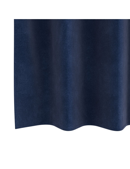 Tende oscuranti  con occhielli 2 pezzi in velluto blu scuro