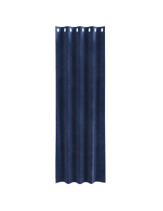 Tende oscuranti 2 pcs Blu Scuro 140 x 225 cm Velluto 2