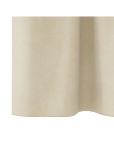 Tende oscuranti 2 pcs Crema 140 x 225 cm Velluto 2