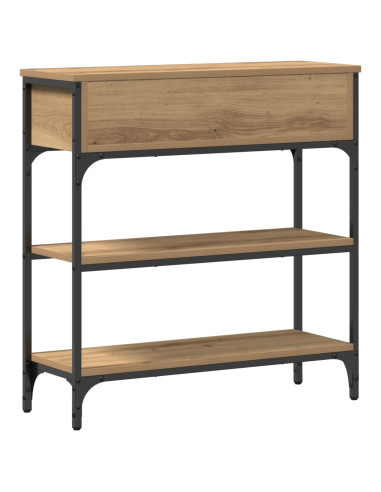 Tavolo consolle Rovere artigianale 72.5 x 25 x 75 cm