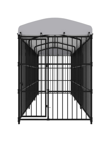 Canile da Esterno con Tetto 450x150x210 cm