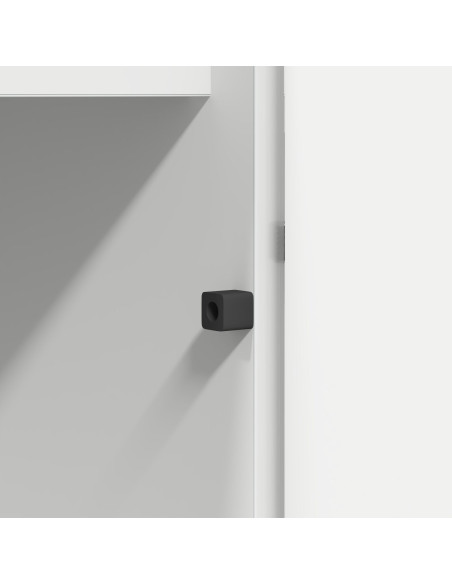 pensile TV  con LED Bianco 180x38x49 cm Legno ingegnerizzato