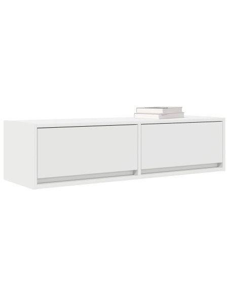 Mobile TV  Bianco 100x31x25,5 cm in legno ingegnerizzato