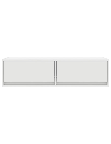 Mobile TV  Bianco 100x31x25,5 cm in legno ingegnerizzato
