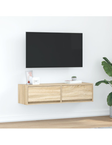 Mobile TV rovere sonoma 100 x 31 x 25.5 cm Legno multistrato