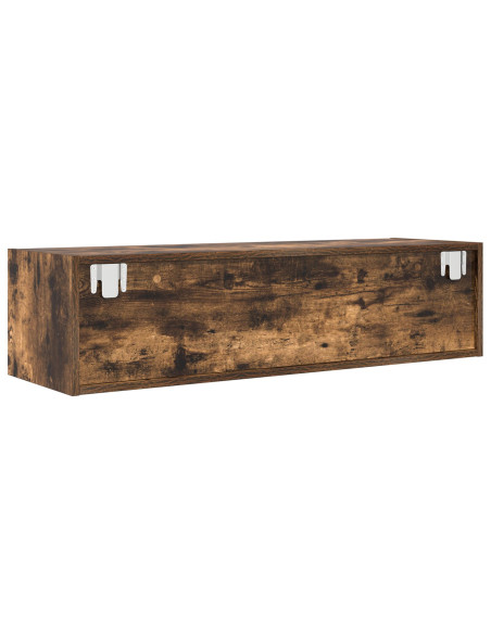 Mobile TV Finto Rovere 100x31x25,5 cm Legno Ingenerizzato