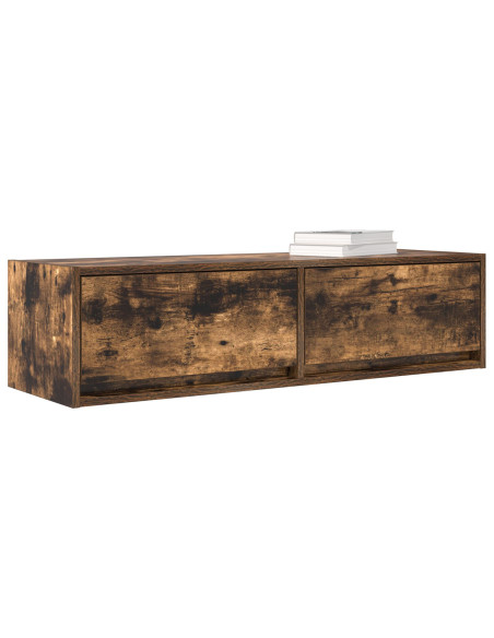 Mobile TV Finto Rovere 100x31x25,5 cm Legno Ingenerizzato