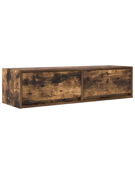 Mobile TV Finto Rovere 100x31x25,5 cm Legno Ingenerizzato
