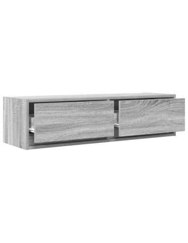 Mobile TV Grigio sonoma 100 x 31 x 25.5 cm Legno multistrato