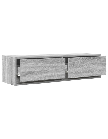 Mobile TV  Grigio Sonoma 100x31x25,5 cm Legno ingegnerizzato