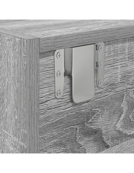 Mobile TV  Grigio Sonoma 100x31x25,5 cm Legno ingegnerizzato