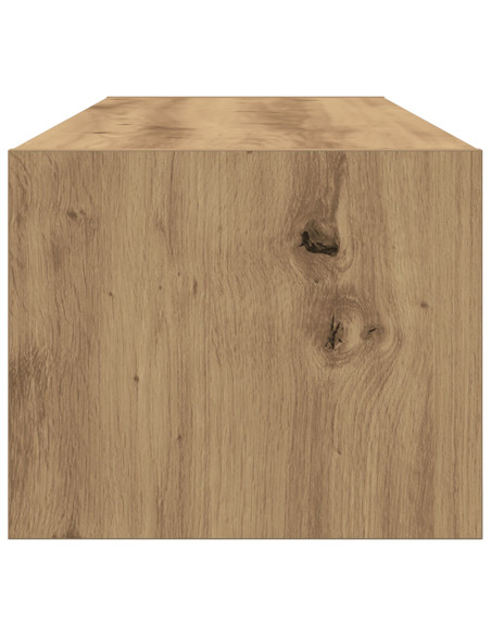 Mobile TV  in rovere artigianale 100x31x25,5 cm in legno ingegnerizzato