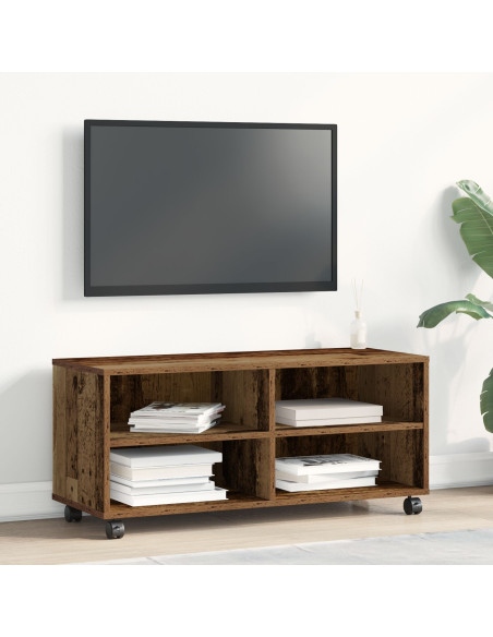 Mobile TV  in Legno Massello 90x35x35 cm