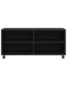 Mobile TV Nero 90 x 35 x 40.5 cm Legno multistrato 2