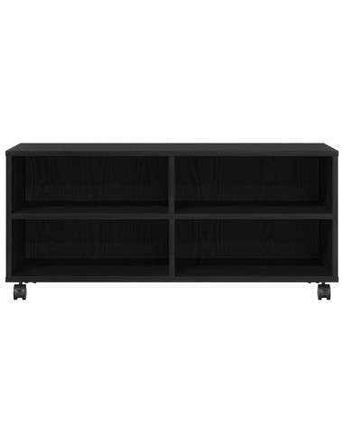 Mobile TV Nero 90 x 35 x 40.5 cm Legno multistrato