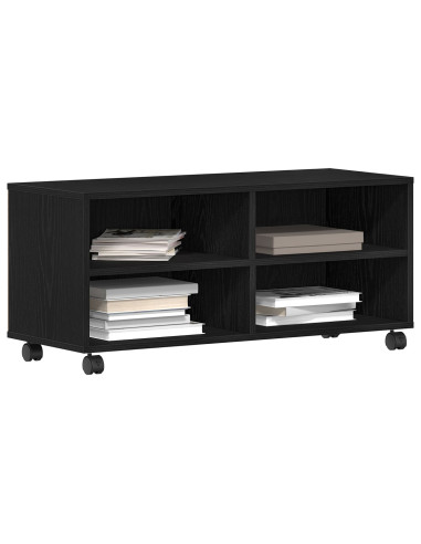 Mobile TV Nero 90 x 35 x 40.5 cm Legno multistrato