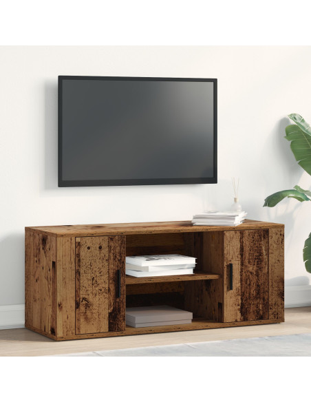Mobile per TV  in legno vecchio 100x35x40 cm in legno ingegnerizzato