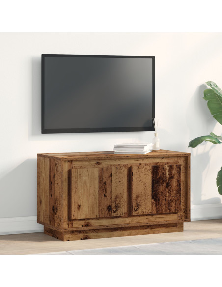 Mobile TV  in legno vintage 80x35x45 cm in legno ingegnerizzato