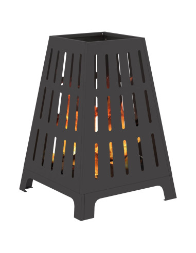 Focolare Nero 50 x 50 x 70 cm Acciaio