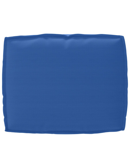 Cuscino Blu Reale 50 x 40 x 12 cm Tessuto Oxford