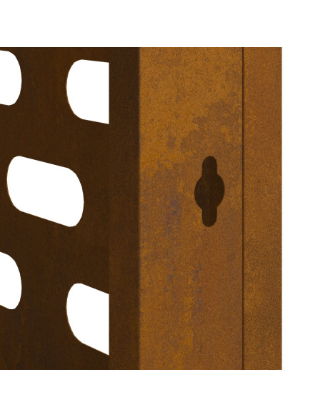 Copertura per condizionatore  110x50x80 cm in acciaio resistente alle intemperie