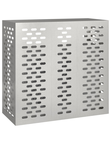 Copertura per condizionatore d'aria  110x50x105 cm in acciaio inox