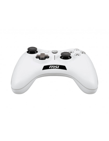 MSI Force GC20 V2 Bianco USB 2.0 Gamepad Analogico/Digitale Android, PC