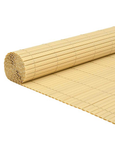 Recinzione da Giardino Bifacciale Gialla 1,8x3 m in PVC 2