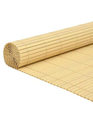 Recinzione da Giardino Bifacciale Gialla 1,8x3 m in PVC