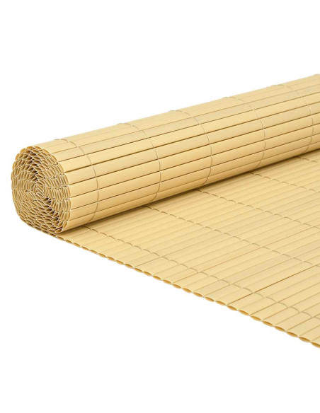 Recinzione da Giardino Bifacciale Gialla 1,8x3 m in PVC
