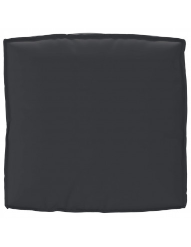 Cuscino da pallet  per seduta nero 80x80x12 cm tessuto Oxford
