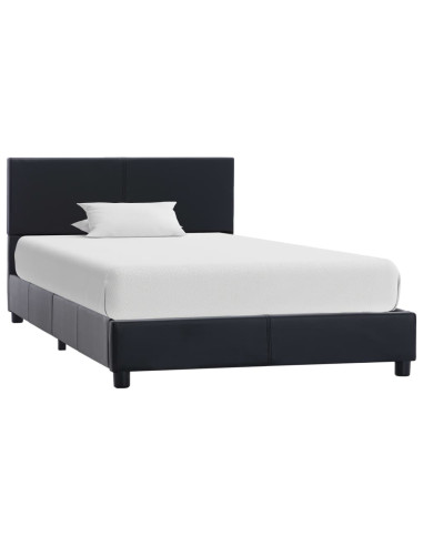 Giroletto Nero in Similpelle 90x200 cm