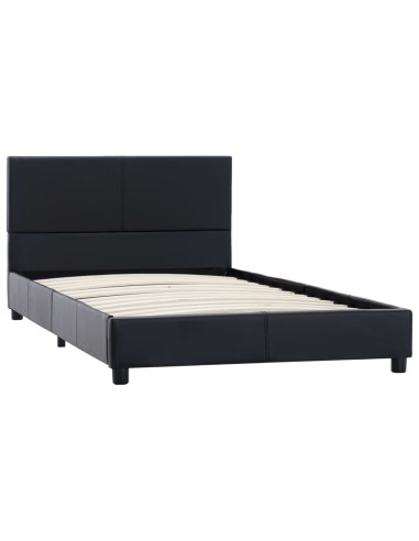 Giroletto Nero in Similpelle 90x200 cm