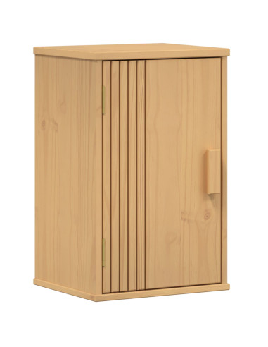 Set di mobili per il bagno 3 pcs Marrone Legno massello di pino