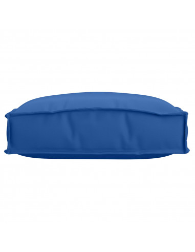 Cuscini per pallet  6 pz Blu Reale 40x40x8 cm Tessuto Oxford