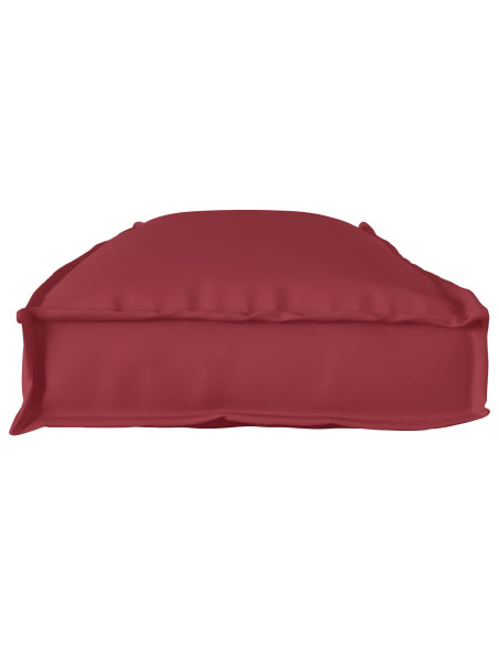 Cuscino da Esterno  Rosso Vino Poliestere 110 x 40 x 8 cm Cuscino