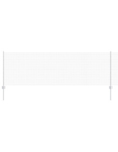 Recinzione con Posto Argento 0,8 x 100 m Acciaio