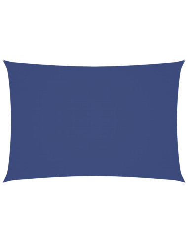 Parasole a Vela Oxford Rettangolare 2,5x4,5 m Blu