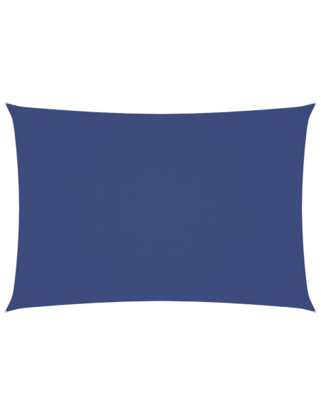 Parasole a Vela Oxford Rettangolare 2,5x4,5 m Blu