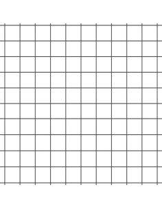 Palo della recinzione Grigio 50 x 1,4 m (rete 25 x 25 mm)