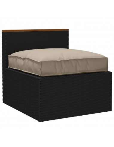 Cuscino per pallet  Tortora 80x80x12 cm Tessuto Oxford
