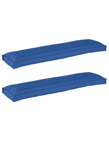Cuscino da Esterno  Blu Reale Poliestere 150 cm x 40 cm x 8 cm