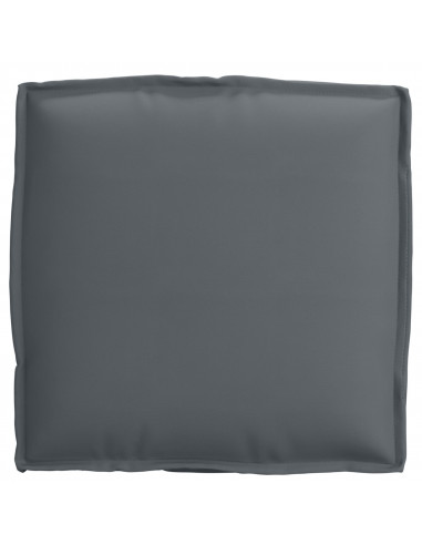 Cuscini per pallet  per seduta 4 pz antracite 40x40x8 cm tessuto Oxford