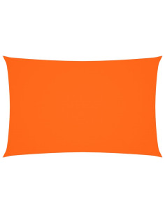 Parasole a Vela Oxford Rettangolare 5x8 m Arancione 2