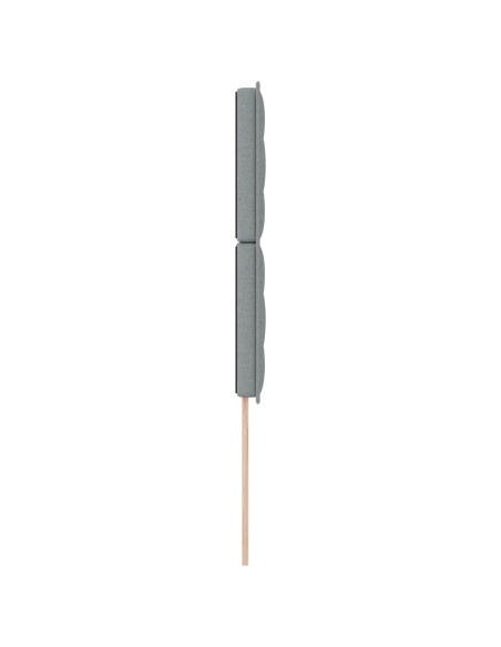 Testiera  Grigio Chiaro Grigio chiaro Tessuto 80 cm