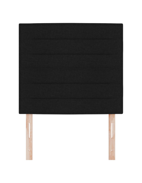 Testiera con testiera Nero 80 cm Pelle Sintetica