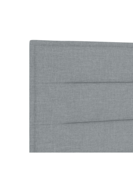 Testiera  Grigio Chiaro Tessuto 90 cm Testiera Imbottita