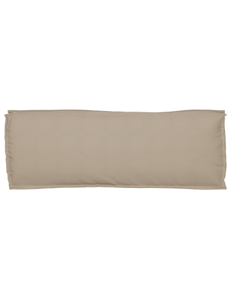 Cuscino da Esterno Tortora Poliestere 110 x 40 x 8 cm
